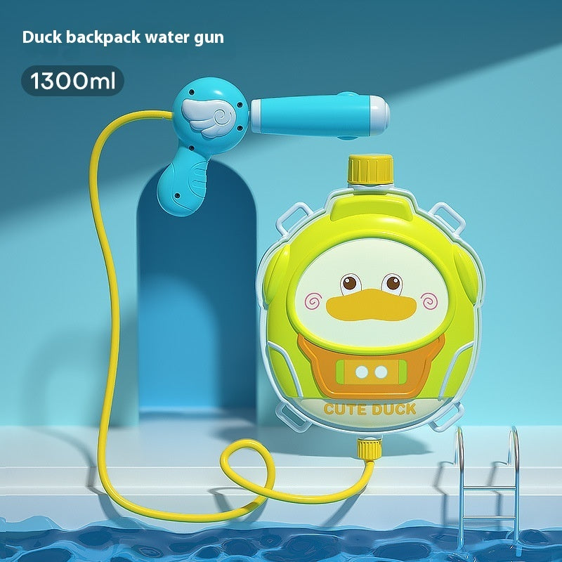 Children's Cartoon Backpack Water Gun Water Beach Toys - LJ Enterprise